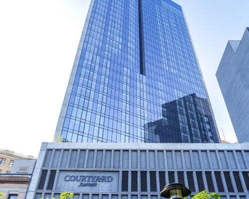 長島市/紐約曼哈頓景觀萬怡飯店 法庭廣場車站（Court Square）附近的飯店