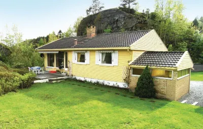 Stunning Home in Langangen with 2 Bedrooms and WiFi