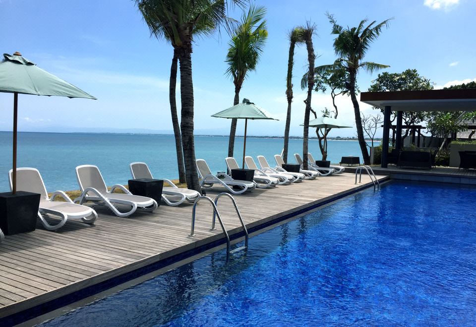 더 안바야 비치 리조트 발리의 해변 접근성