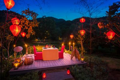 レストラン バンヤンツリー ランコーの写真