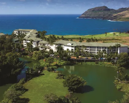 Marriott's Kauai Lagoons - Kalanipu'u リフエのホテル