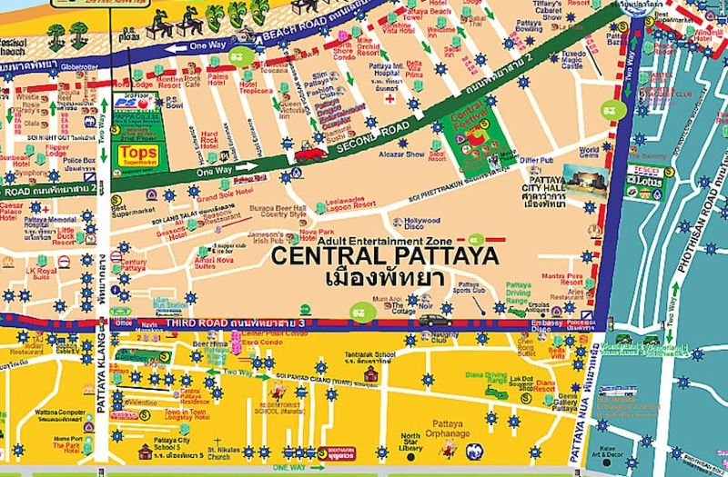 Soi Chaiyapoon Pattaya Map Canterbury Tales Guesthouse-Pattaya Updated 2022 Room Price-Reviews & Deals  | Trip.com