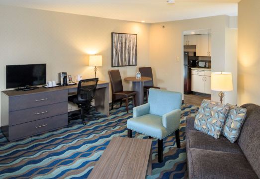 호텔 외관 야경