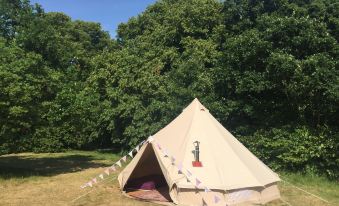 Bell Tent Glamping at Royal Victoria Country Park