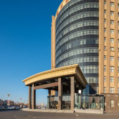 盤山銀龍大飯店 盤錦北站附近的飯店