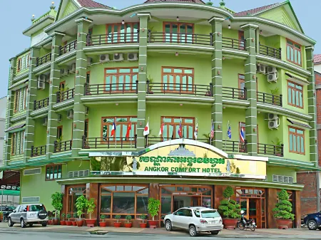 Angkor Comfort Hotel Отели в г. Prek Preah Sdech