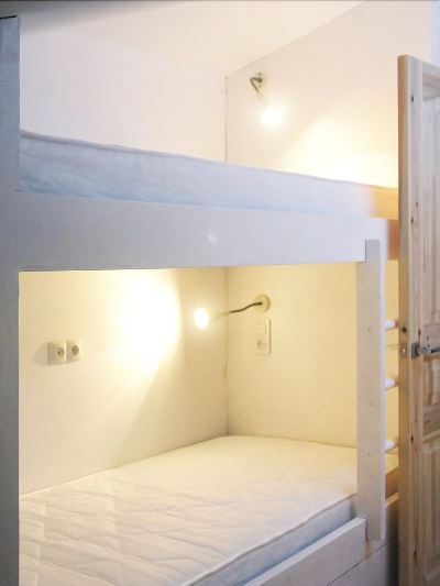 Shared Dormitory, Mixed Dorm (4 beds - Lemon)