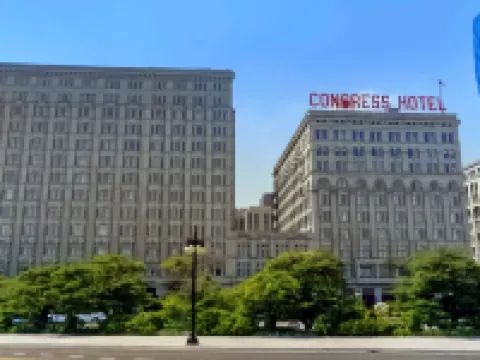 國會廣場飯店及會議中心 芝加哥藝術博物館附近的飯店