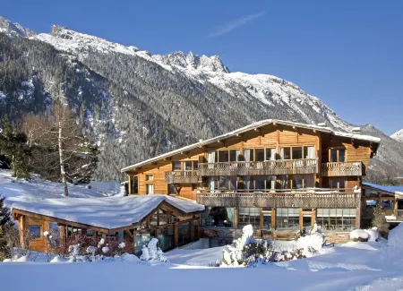 Hotel Jeu de Paume & spa Chamonix Отели в г. Шамони