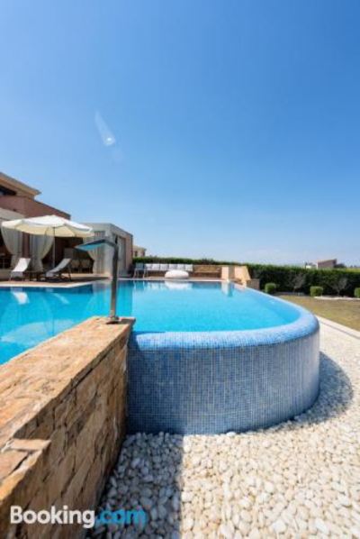 Outdoor Swimming Pool #Luxlikehome - Villa Sanni La Stella Photo