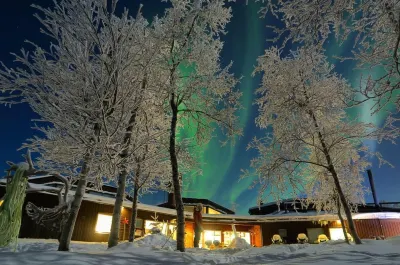 Máttaráhkká Northern Light Lodge Các khách sạn gần Sân bay Kiruna