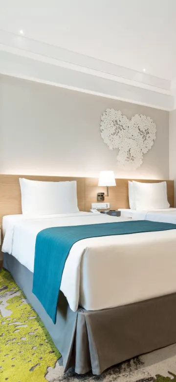 สแตนดาร์ดสองเตียงเดี่ยวสำหรับผู้สูบบุหรี่