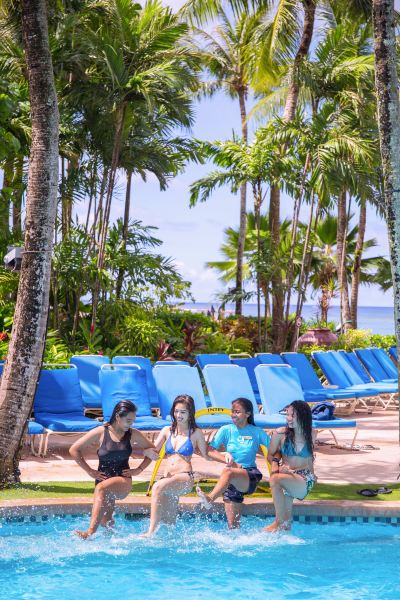 屋外プール デュシット ビーチリゾート グアムの写真