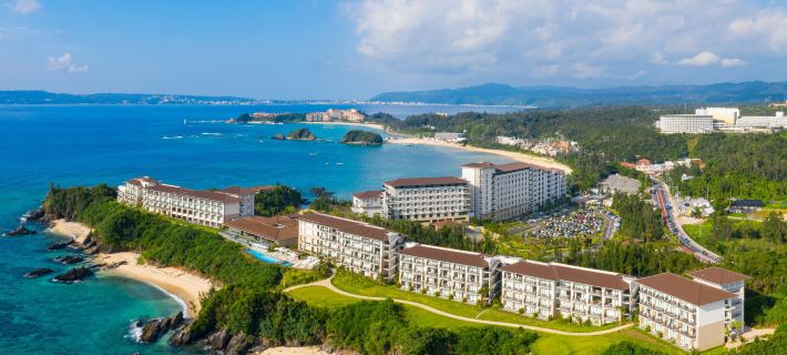 Halekulani Okinawa Hotele w: Onna