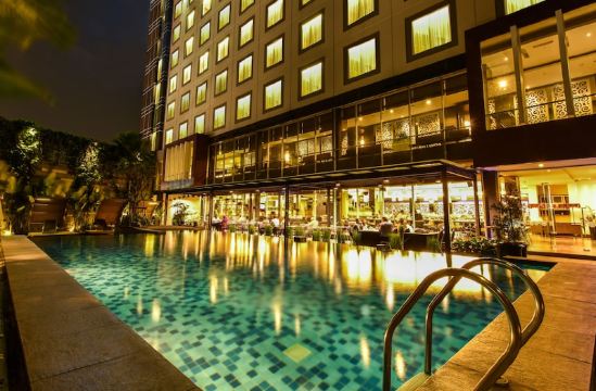 art deco apartment bandung private pool