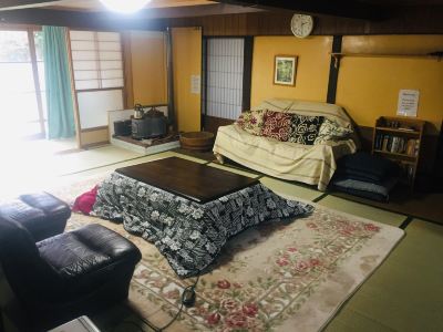 伝統的な山の農家 赤ちゃん、お子様と楽しめる！ 卓球BBQミニブタやぎ、北アルプス眺めて散歩♪ 信州古民家貸切！の写真