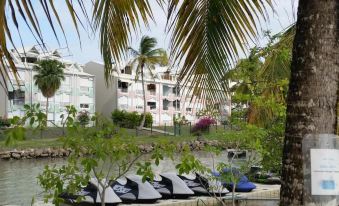 Studio in Le Gosier, with Wonderful Sea View, Enclosed Garden and Wifi