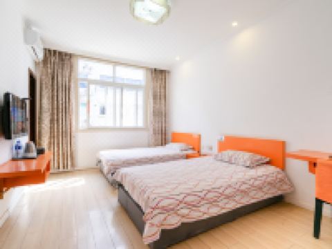 布丁酒店(绵阳金柱源店) - 双床房