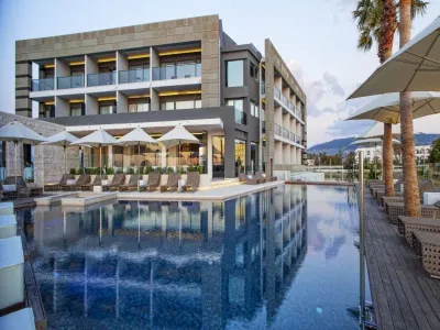 Aqua Blu Boutique Hotel & Spa, Adults Only- Small Luxury Hotels of the World Hotels near Salt Lake Stables Horse Riding Kos