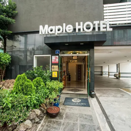 Hotel Maple Отели рядом с достопримечательностью «Музей компьютеров Nexon»