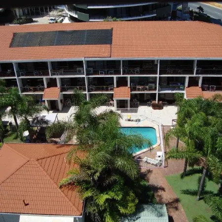 Burleigh Palms Holiday Apartments Отели рядом с достопримечательностью «Берли-Хедз»