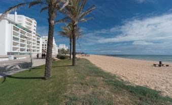 Apartment with One Bedroom in Quarteira, with Wonderful City View and Furnished Terrace