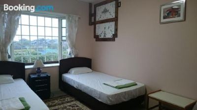Twin Room with Extra Bed and Shared Bath and Toilet