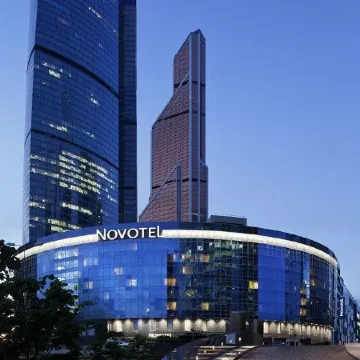 Novotel Москва Сити Отели рядом с достопримечательностью «р. Москва»