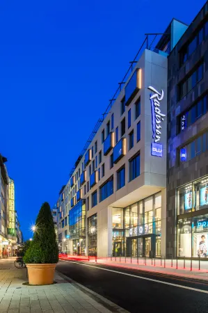 Radisson Blu Hotel, Mannheim Отели рядом с достопримечательностью «Wasseerturm»