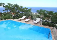Pyrgos Traditional Village - Sea View