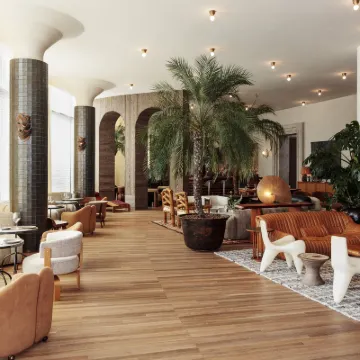 Santa Monica Proper Hotel, a Member of Design Hotels Отели рядом с достопримечательностью «Променад на Третьей улице»