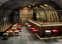 多林特斯圖加特機場阿布格安德特文登伊森蒂爾酒店 - 酒吧