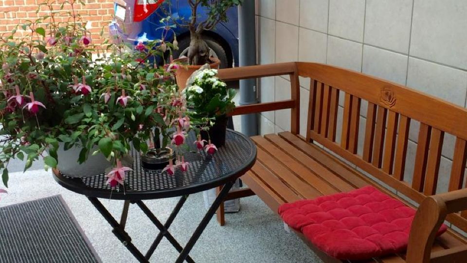 Individuell Wohnen Loft-Charakter im Innenhof