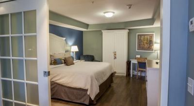 Deluxe King Suite with Sofa Bed Watkins Glen Harbor Hotel Photo