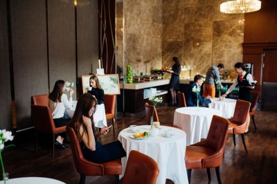 Restaurant Sochi Marriott Krasnaya Polyana Hotel Photo