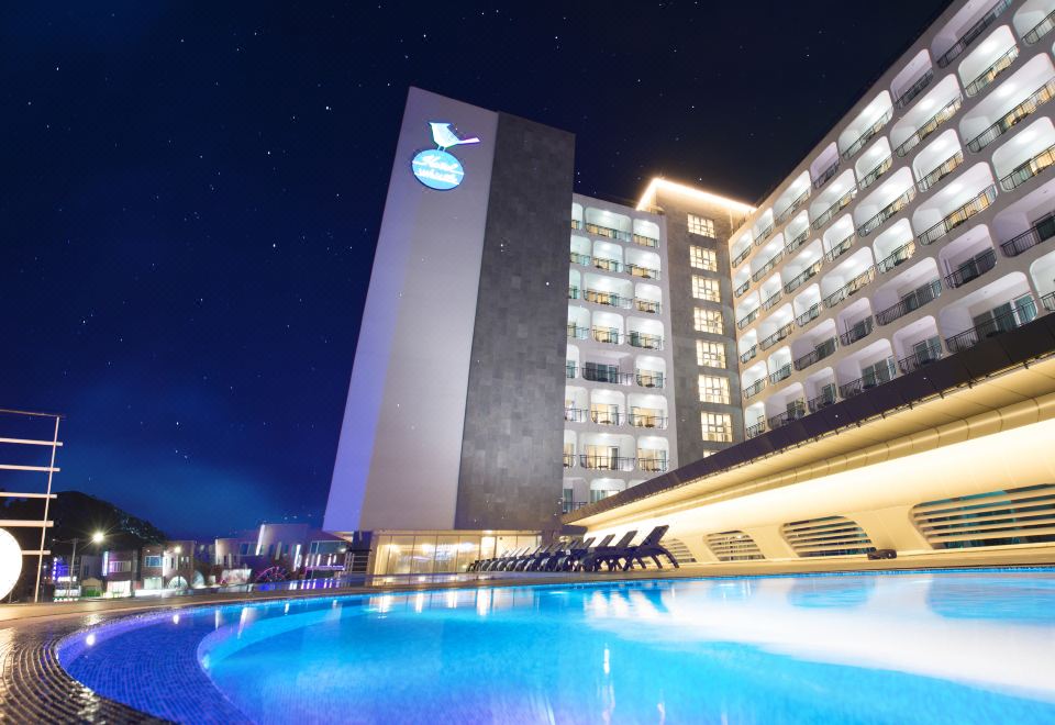 호텔 휘슬락 제주 야외 수영장