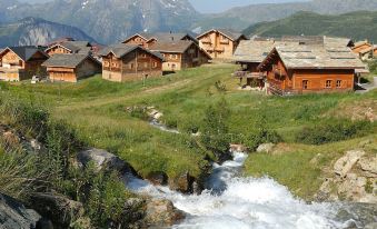 Luxury Chalet with Fireplace in the Area of Alpe d'Huez