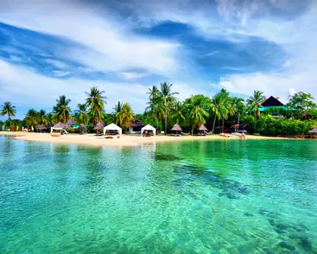 Badian Island Wellness Resort Hotels in Badian