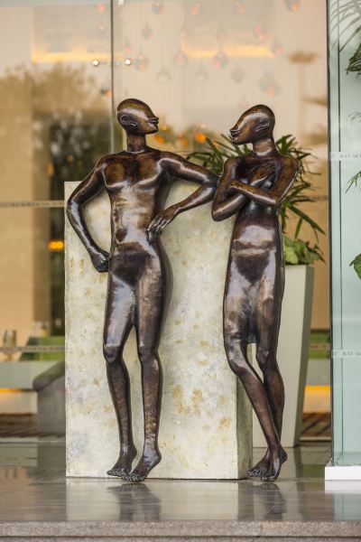 庭 ル メリディアン グルガオン デリー NCRの写真