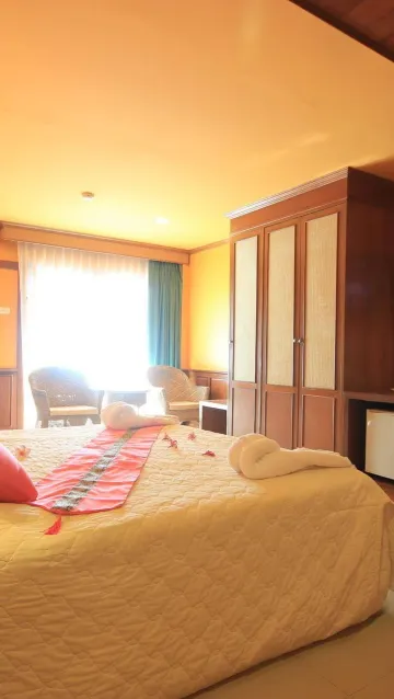 ห้องซูพีเรียร์ เตียงใหญ่ พร้อมวิวทะเล