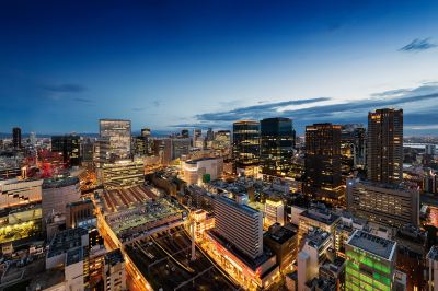 ホテルからの眺望 ホテル阪急インターナショナルの写真