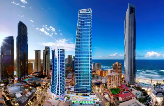 希爾頓沖浪者天堂公寓酒店