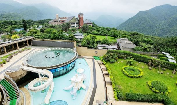 온천 시설 전경