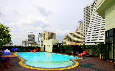 屋外プール ロハス レジデンス バンコクの写真
