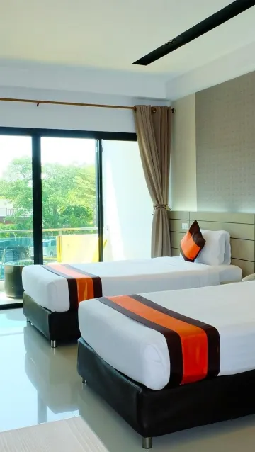 ห้องดีลักซ์ เตียงทวิน