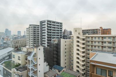 ホテルからの眺望 ホテルソビアル大阪 ドーム前の写真