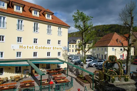 Akzent Hotel Goldner Stern Отели в г. Гёсвайнштайн