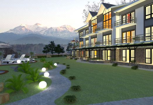 선샤인 리조트 포카라 전경