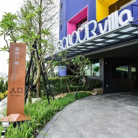 IcolourVilla Motel Отели рядом с достопримечательностью «Железнодорожная станция Синьужи»