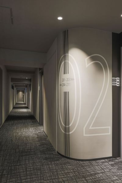 廊下 ホテルコード心斎橋の写真